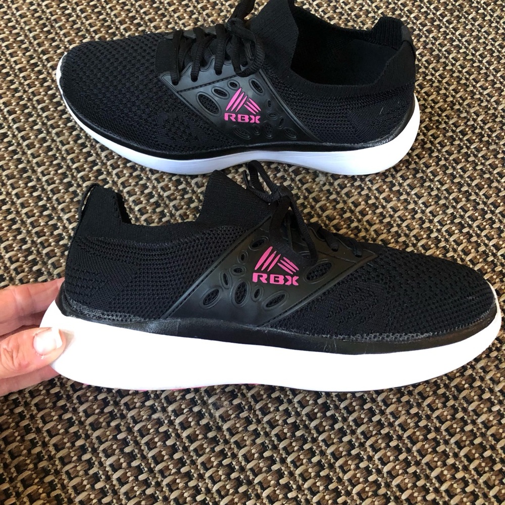RBX Active Lightweight Lace Up Quick Dry Knit Athletic Sneakers